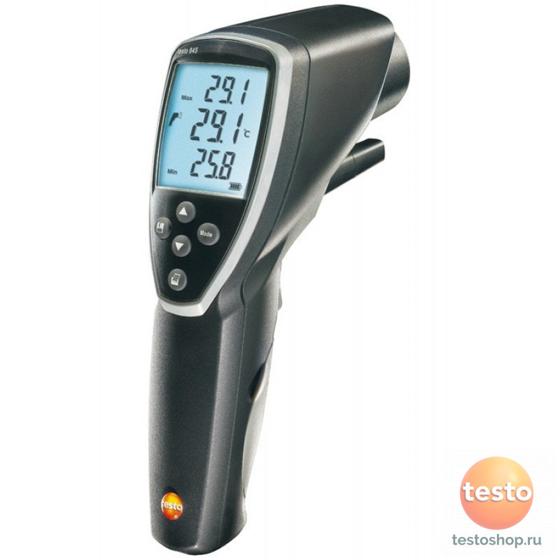Инфракрасный термометр с переключаемой оптикой (75:1) Testo 845