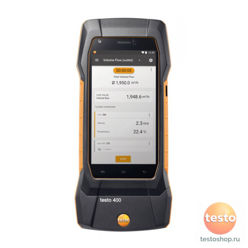 Универсальный измерительный прибор для контроля микроклимата Testo 400 c Bluetooth
