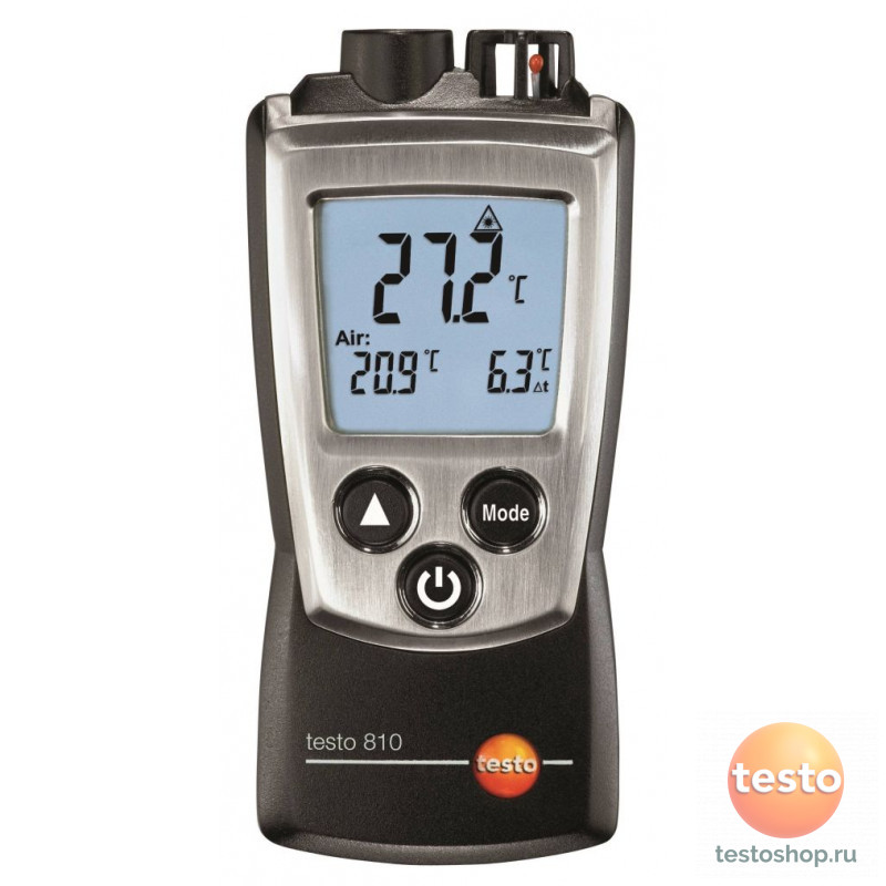 2-х Канальный прибор измерения температуры с ИК-термометром Testo 810